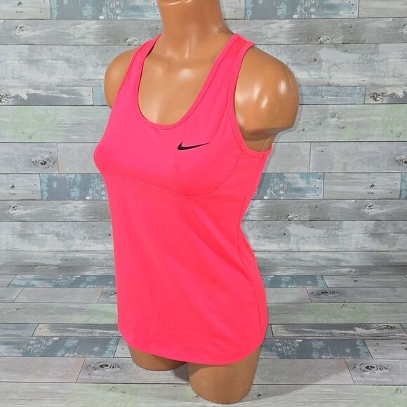 Hot Pink Nike Fit Dri Tank Top sz Medium - Picture 2 of 6